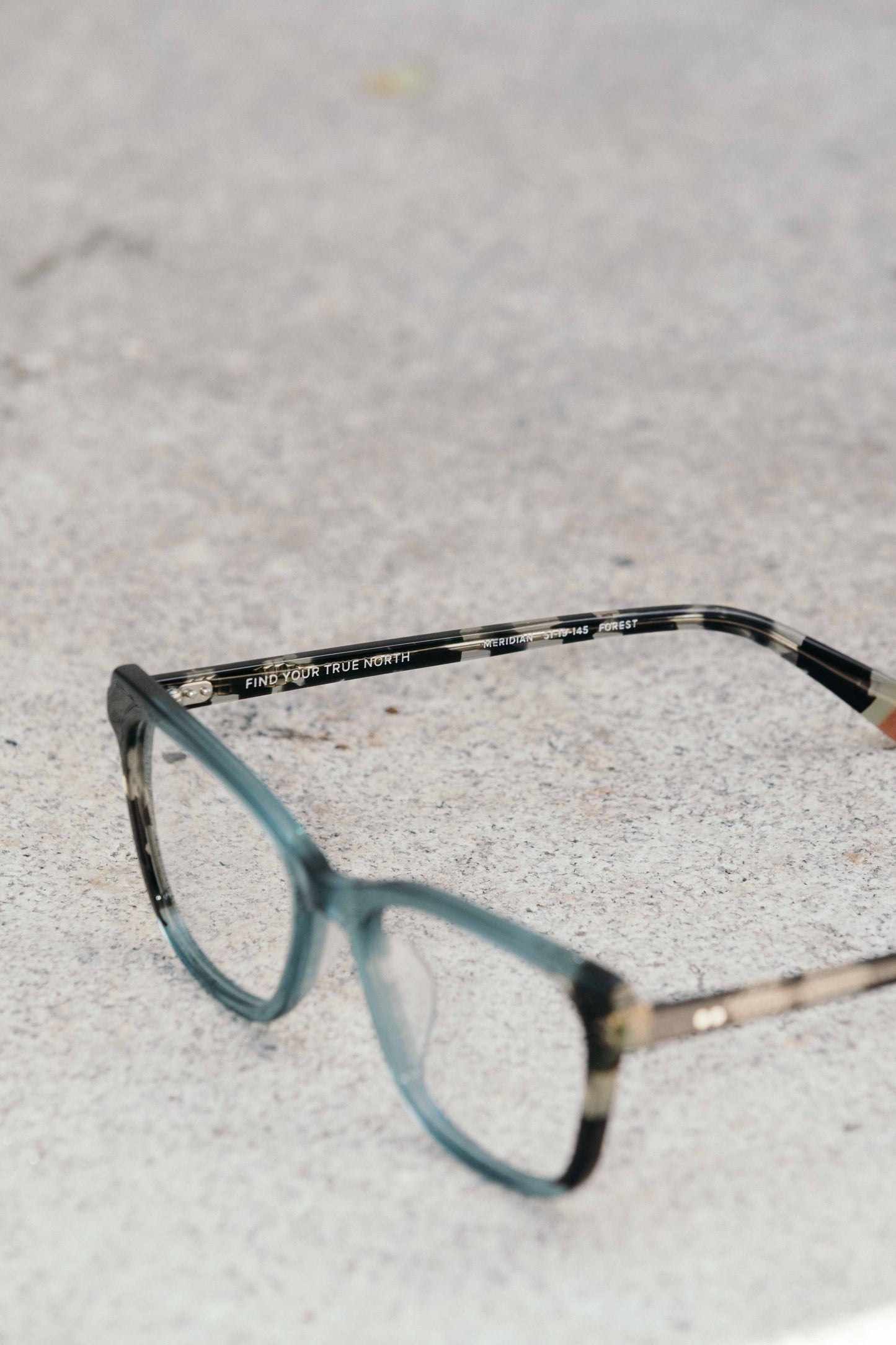 Meridian Designer Cat-Eye + Square Tortoise & Teal