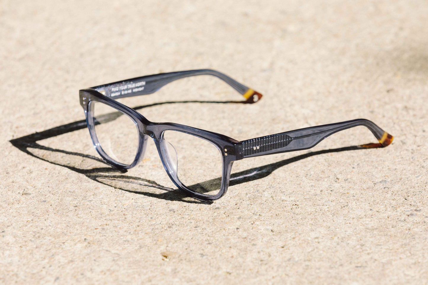Beacon Designer Square Glasses Tortoise Pattern