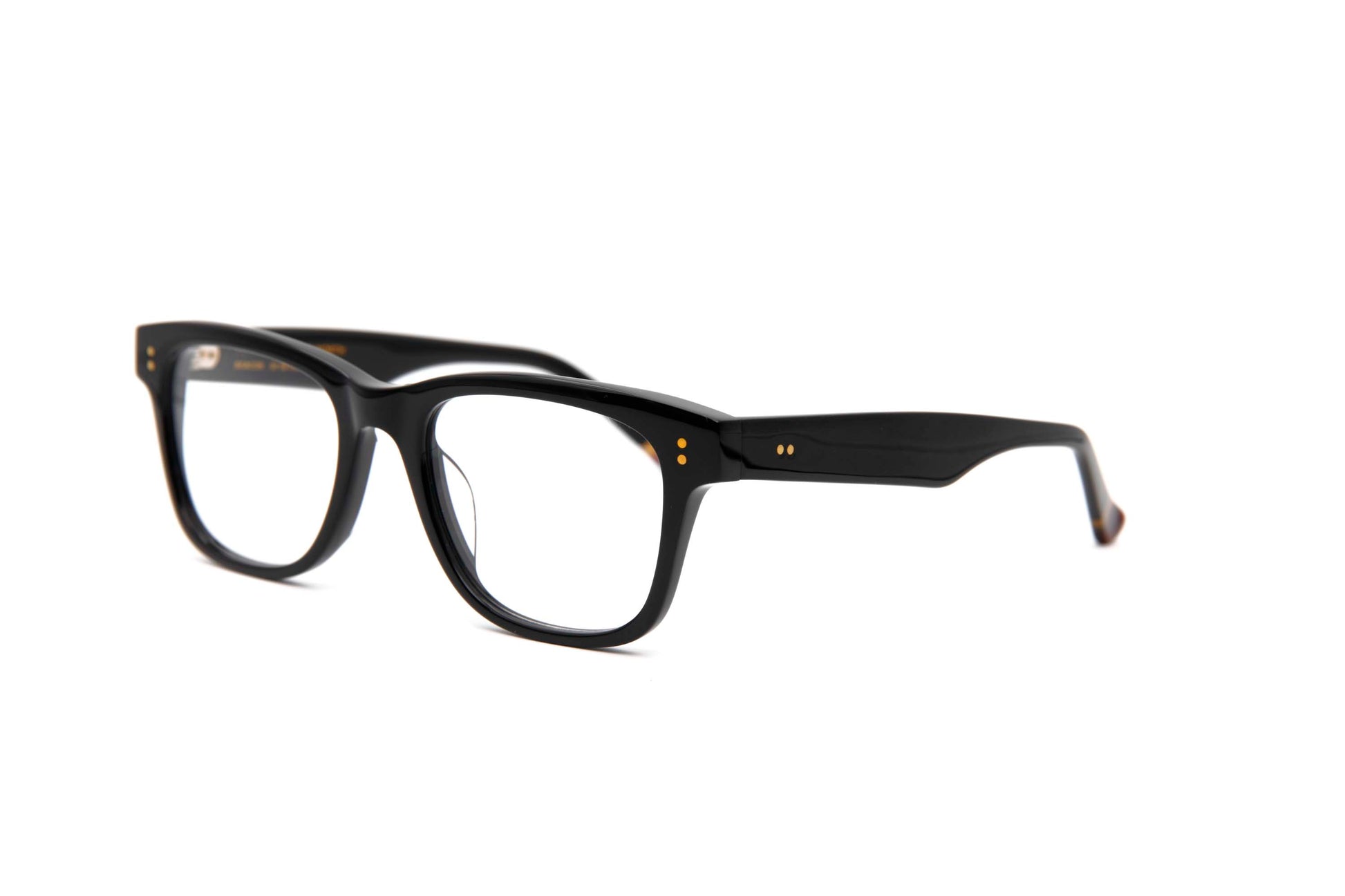 Beacon Designer Square Glasses Black Ebony Right Side