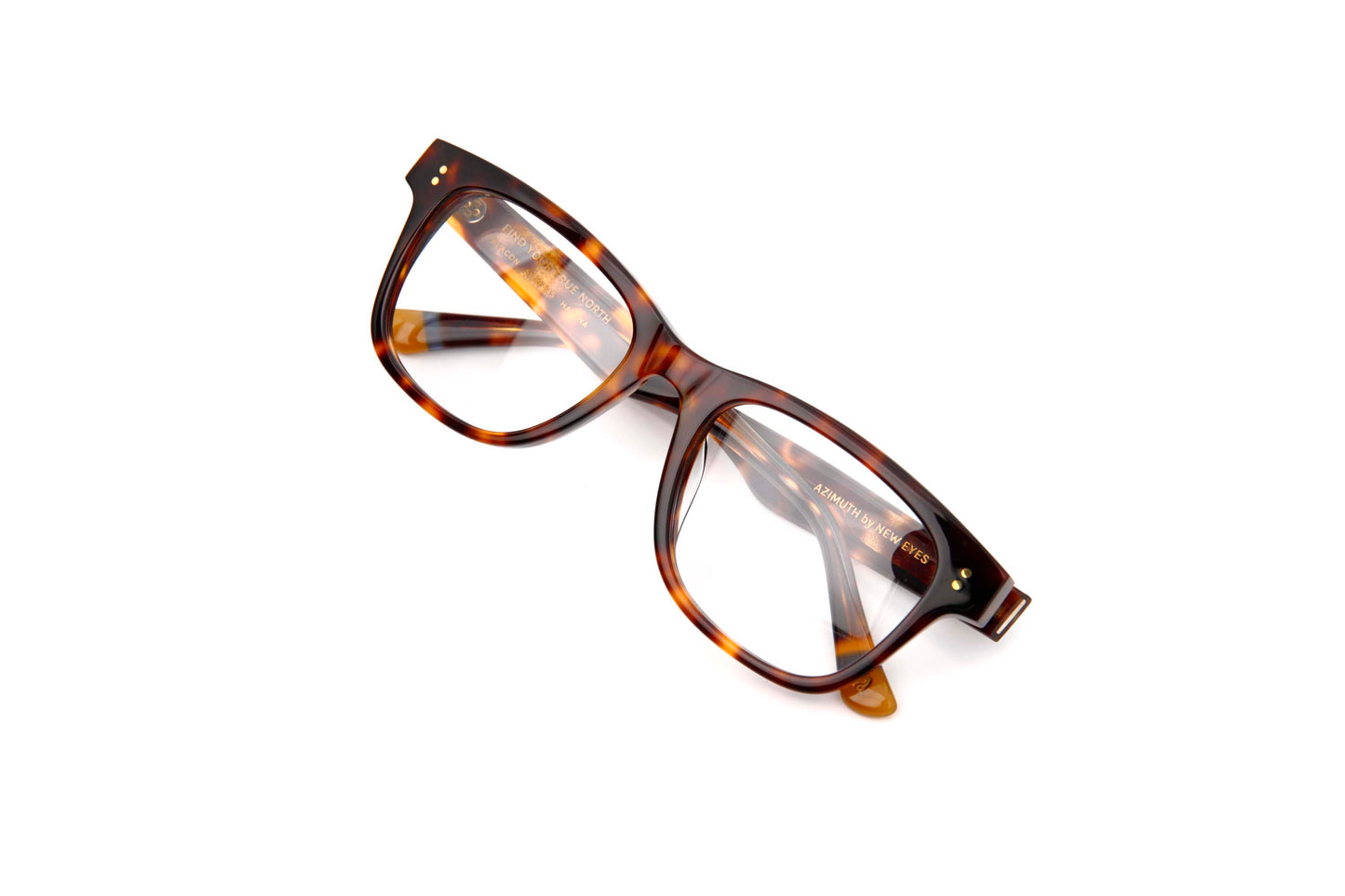 Beacon Designer Square Glasses Tortoise Pattern