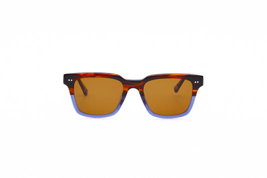 Tortoise Sola - Designer Square Sunglasses
