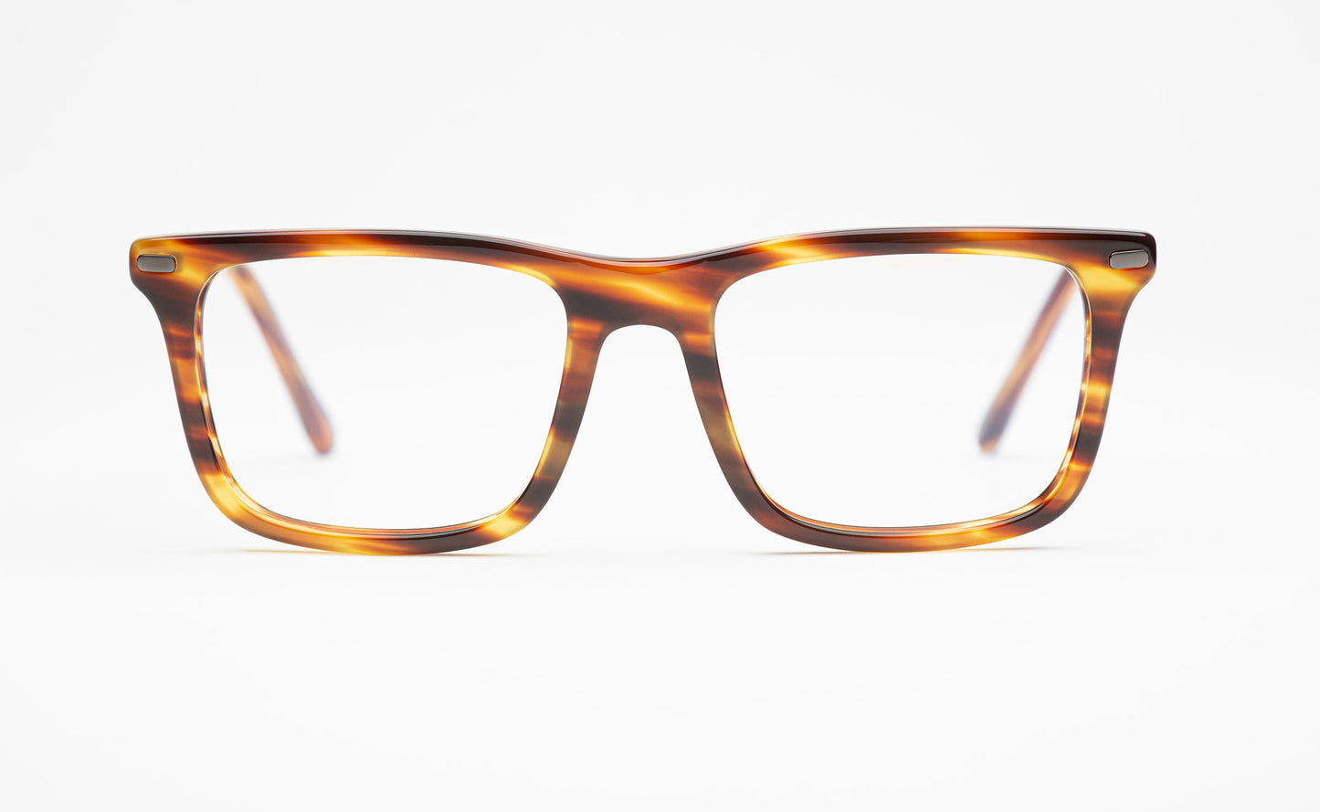 The Director 3 | Tortoiseshell Frame Glasses - Designer Prescription Glasses with Oversized Rectangular Frames
