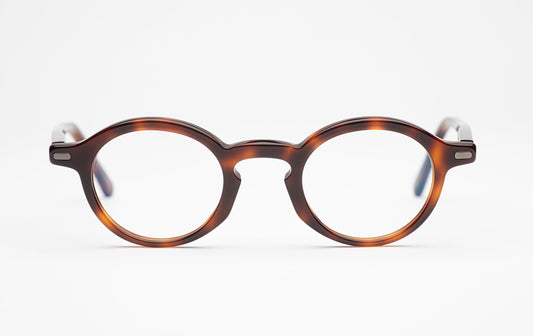 The Explorer 3 | Designer Tortoiseshell Prescription Glasses with Low Nose Bridge