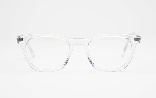The Giver 3 | Square Prescription Designer Glasses – Transparent Clear Frames 