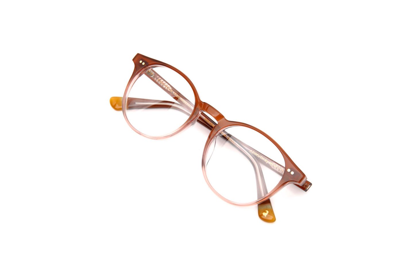 Horizon Designer Fashion Acessory Cocoa with Yellow Tips