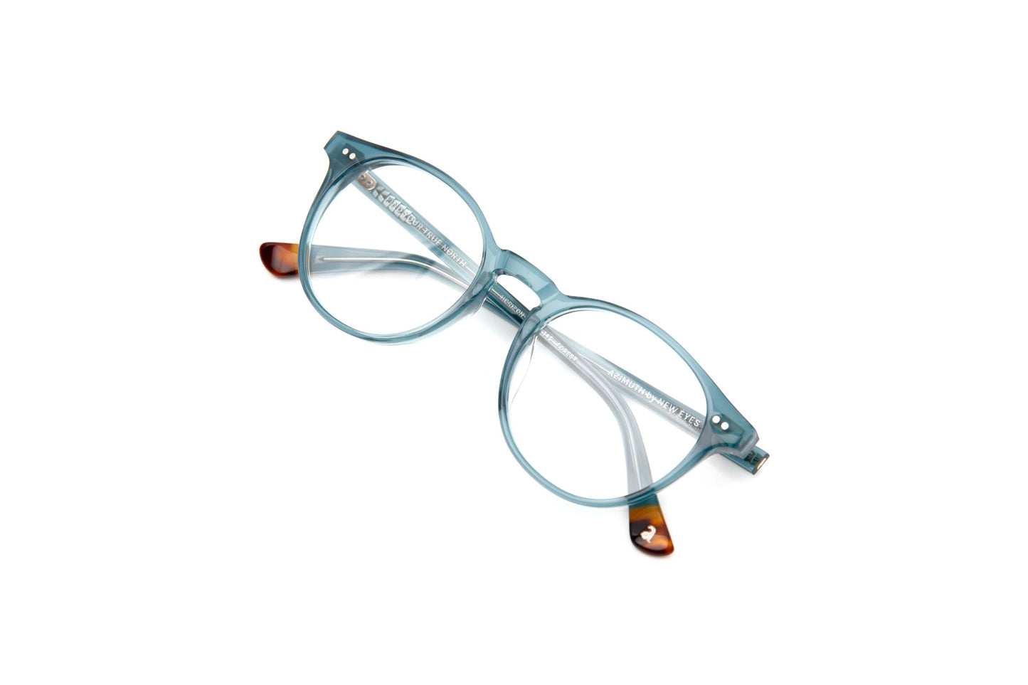 Horizon Designer Round Glasses Forest Green