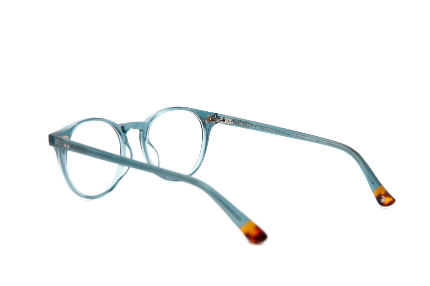 Horizon Designer Round Glasses Forest Green