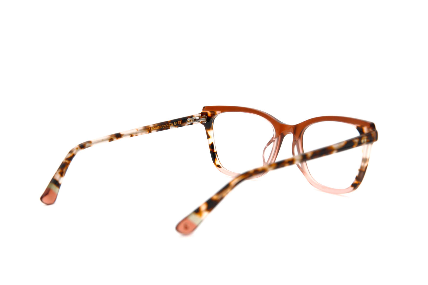 Meridian Designer Cat-Eye + Square Glasses Tortoise & Cocoa
