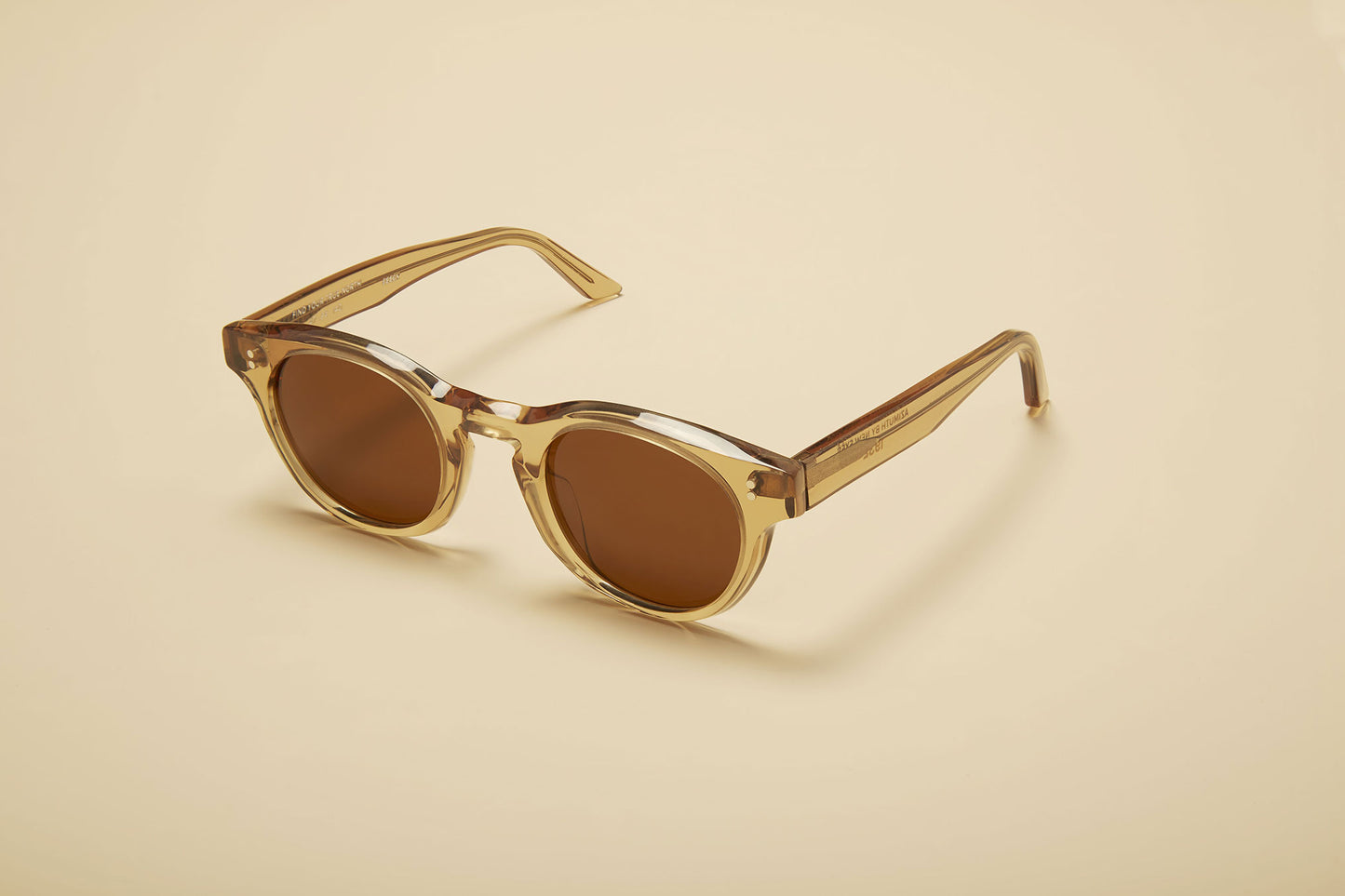 Stylish Round Acetate Sunglasses