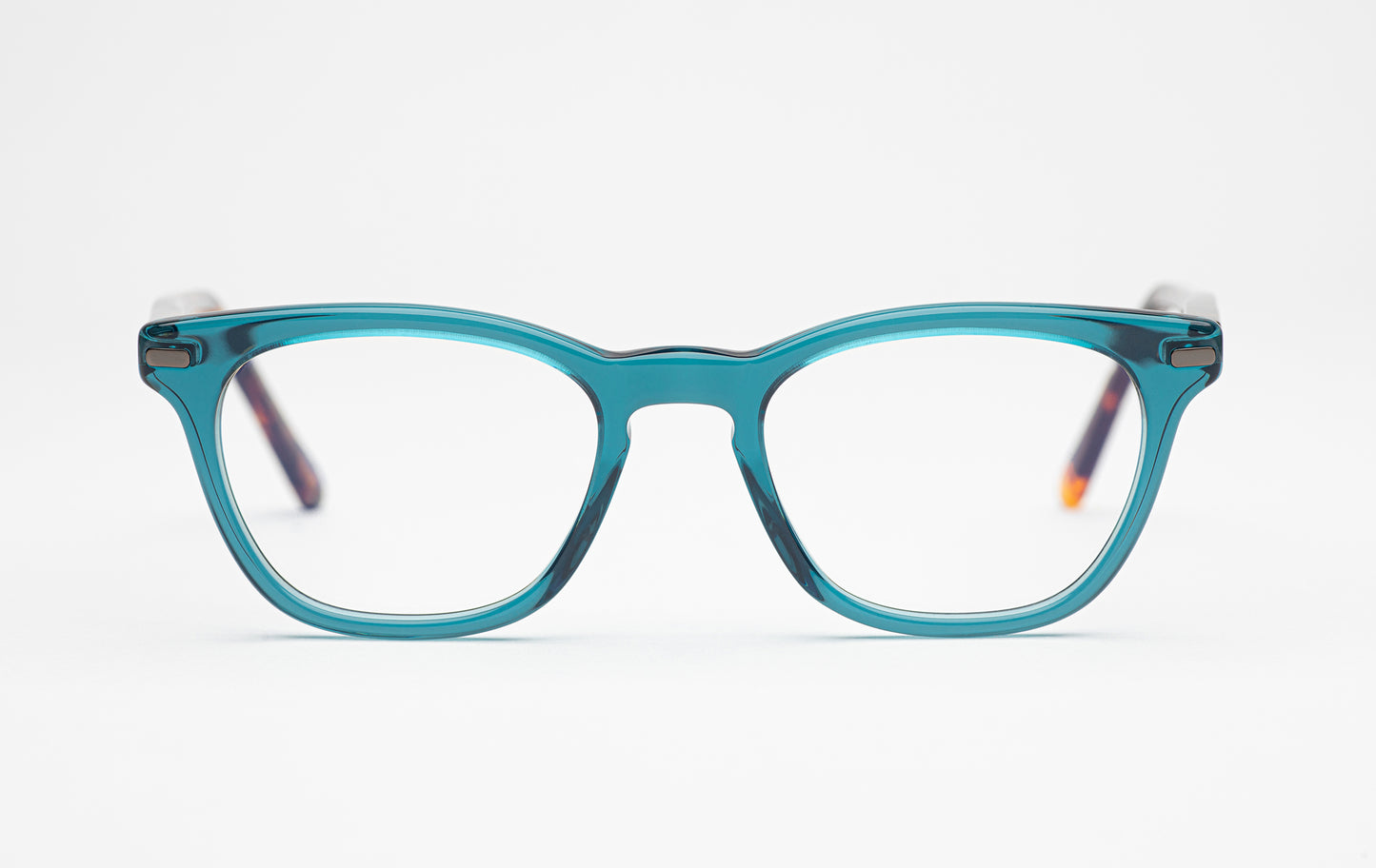 The Giver | Designer Teal Prescription Unisex Glasses – Square Frames