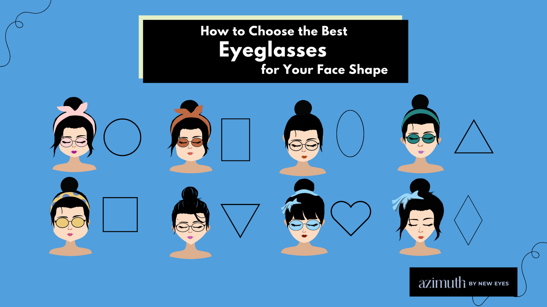How to Choose the Best Eyeglasses for Your Face Shape