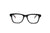 Beacon Designer Square Glasses Black Ebony Front View