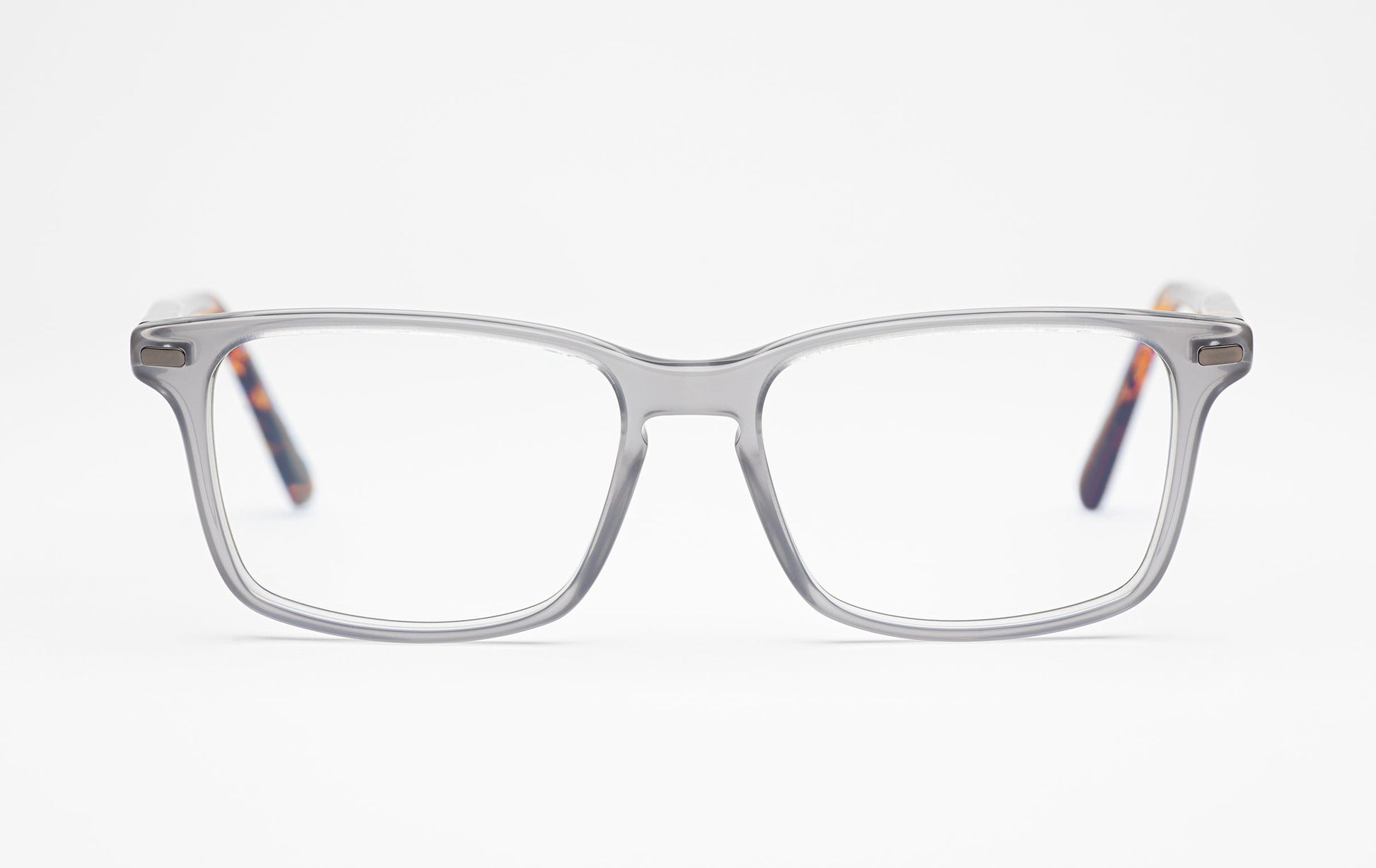 The Champion 3 | Dark Grey Designer Prescription Glasses with Oversized Rectangular Frames 