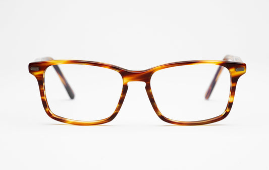 The Champion 2 | Designer Prescription Glasses with Oversized Rectangular Frames – Classic Tortoiseshell