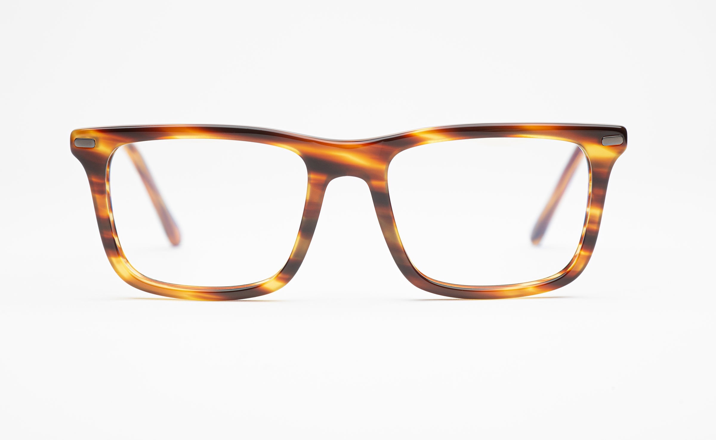 The Director 3 Oversized Square Frame Glasses Tortoiseshell Azimuth Eyewear