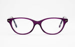 Purple Cat Eye glasses - Oval