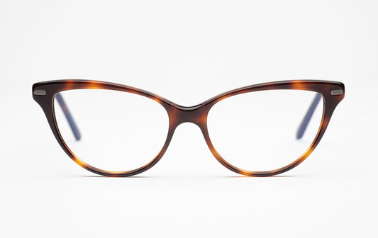 The Visionary 3 | Cat Eye Acetate Frame Eyeglasses – Tortoiseshell Cateye Designer Prescription Glasses  