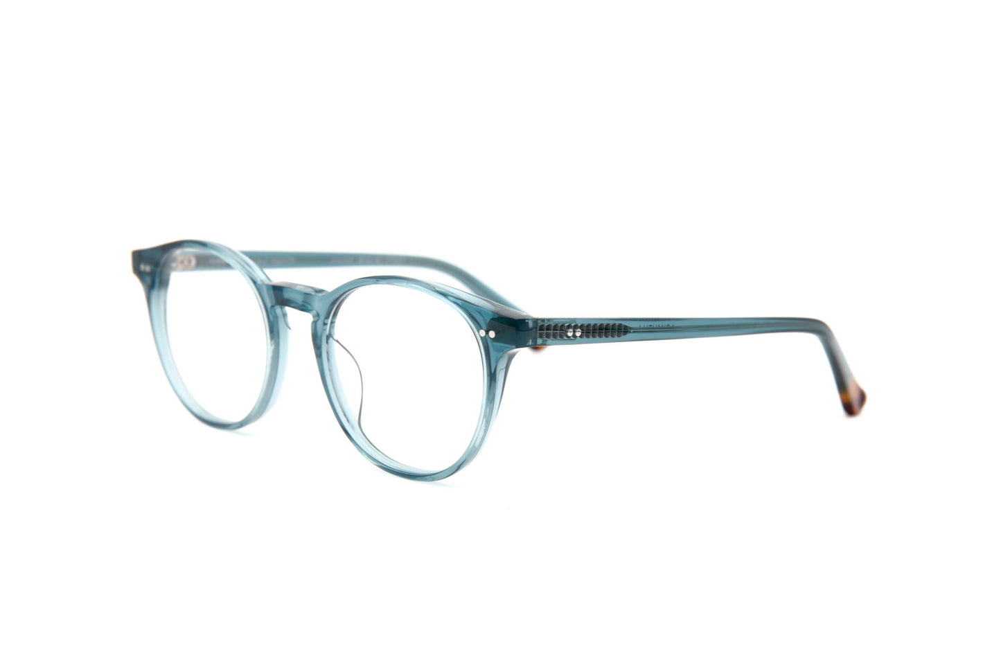 Horizon Designer Round Glasses Forest Green