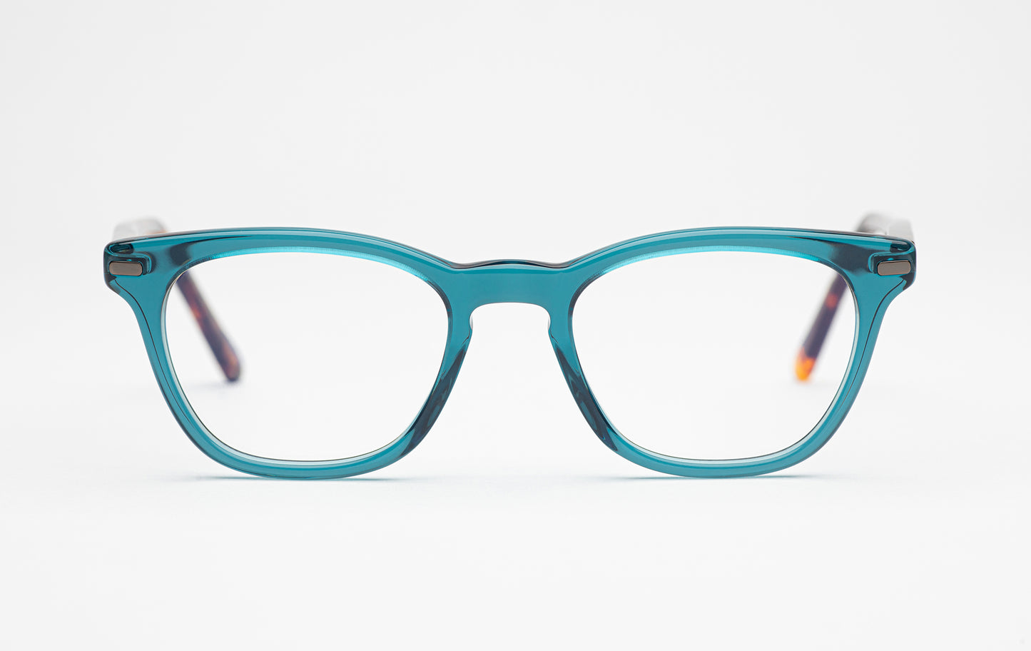 The Giver | Designer Teal Prescription Unisex Glasses – Square Frames 