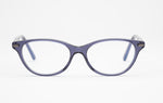 The Seeker | Oval Cat-Eye Acetate Frame - Designer Prescription Glasses – Artic Blue 