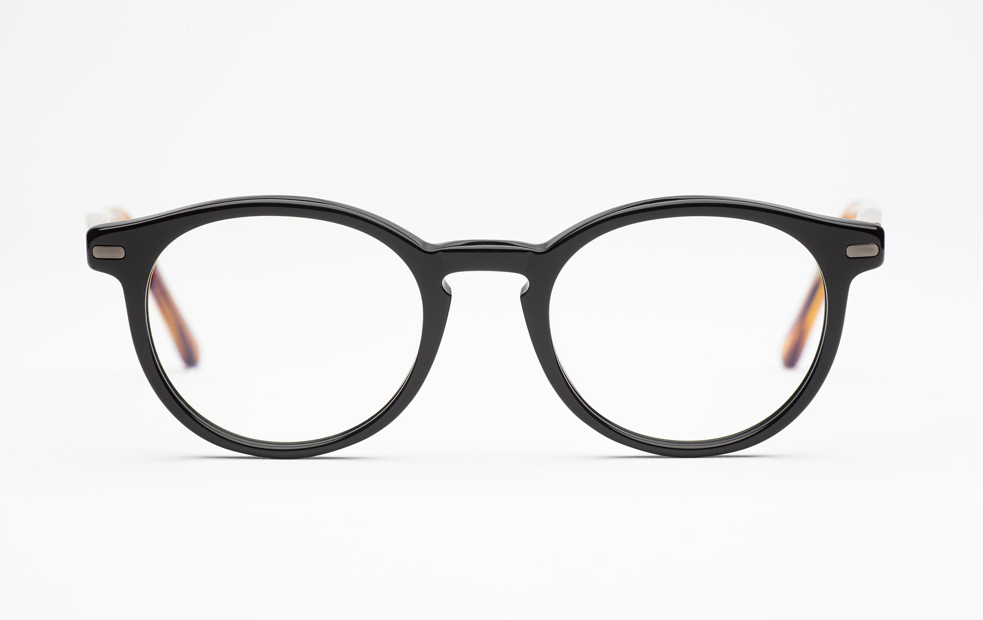 The Traveler Round Acetate Frames Keyhole Low Nose Bridge