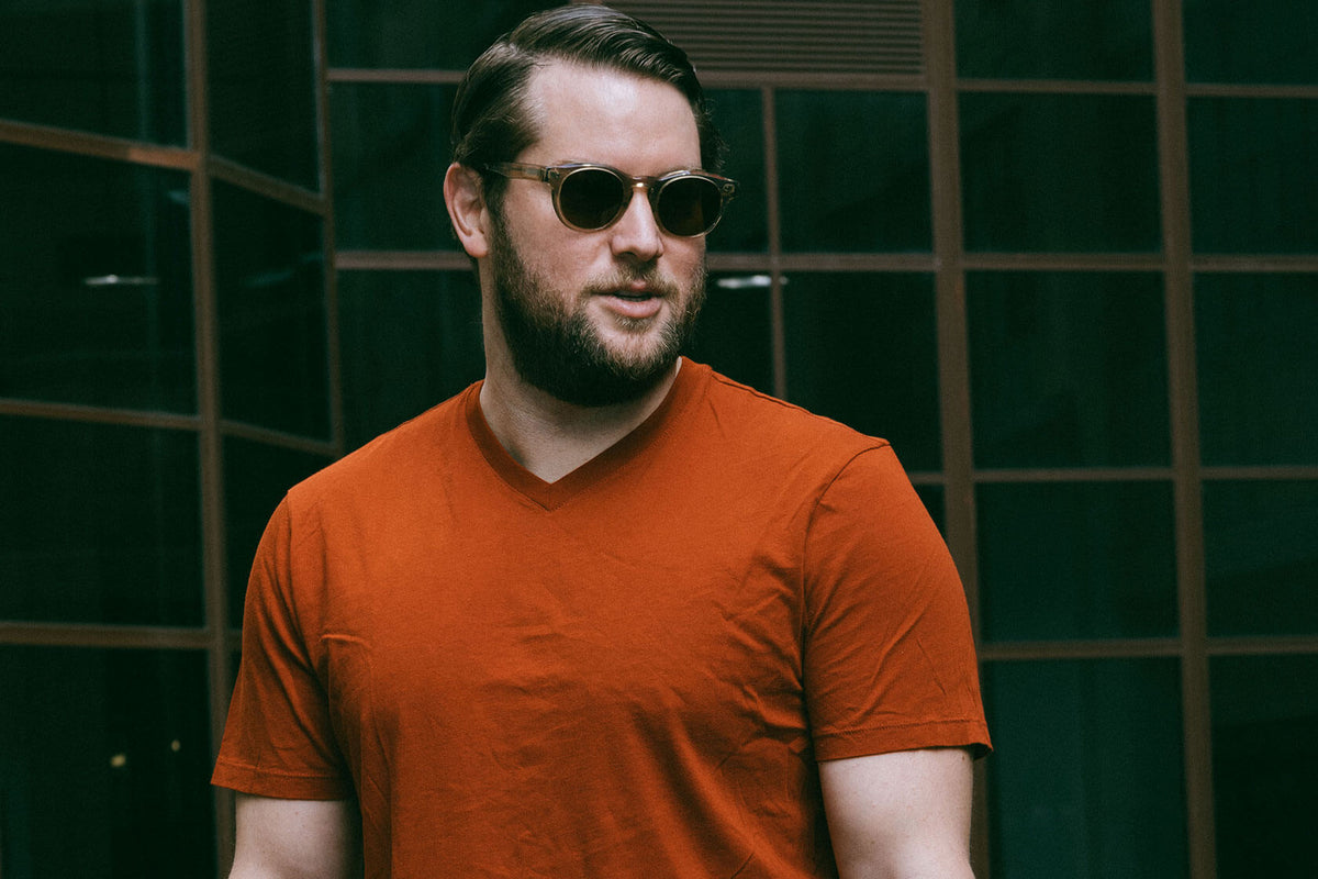 Premium Stylish Round Acetate Sunglasses